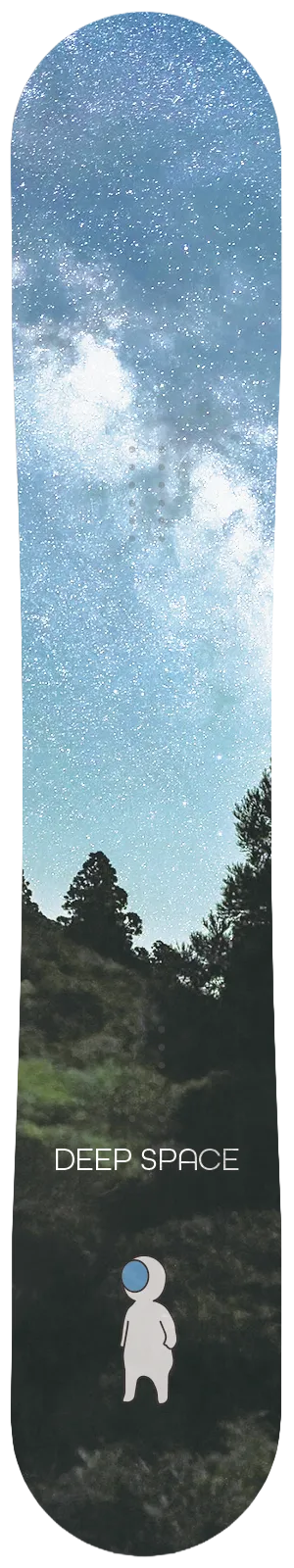 BREIENDスノーボードのDEEP SPACEのトップシートの写真