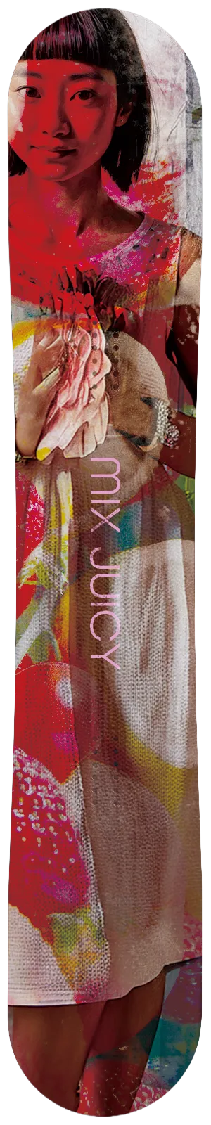 BRIENDスノーボードのMIX JUICYのトップシートの写真