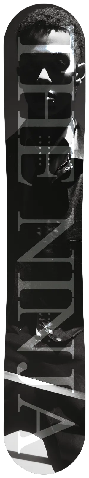 BRIENDスノーボードのTHE NINJAのトップシートの写真