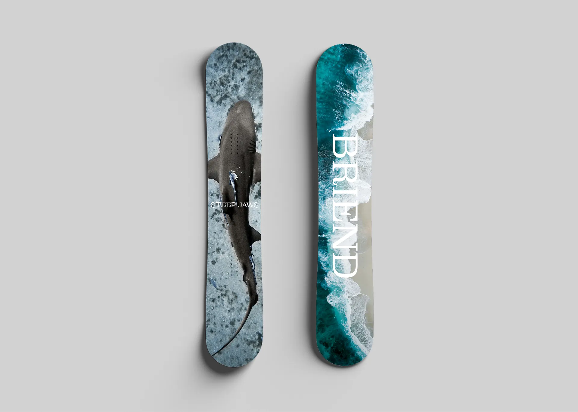 STEEP JAWSボードの写真